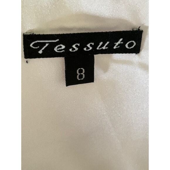 Tessuto Strapless Pink Floral Dress - Size 8 - Picture 6 of 6